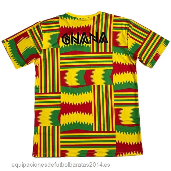Nuevo Tailandia 1ª Camiseta Ghana 2023 Amarillo Baratas